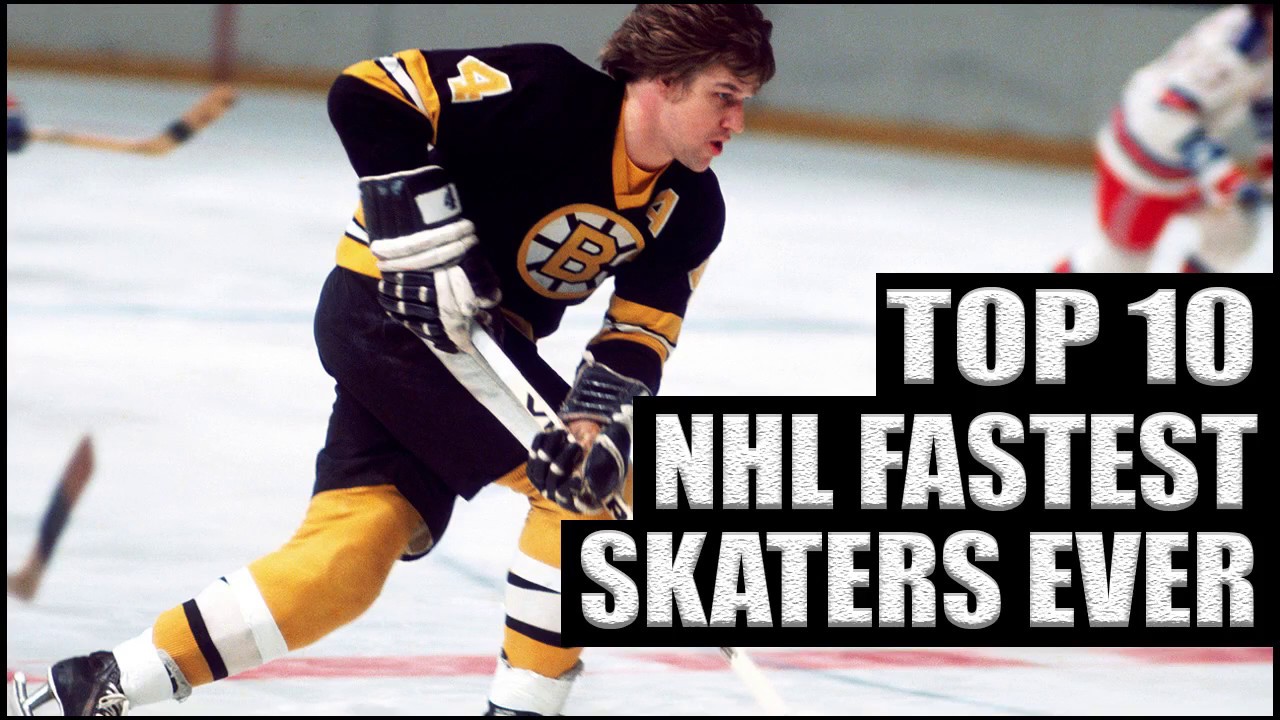Top 10 NHL Fastest Skaters Ever - YouTube