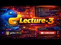 Python Lecture 4 🔥 | if, elif, else Explained in Telugu | Beginners