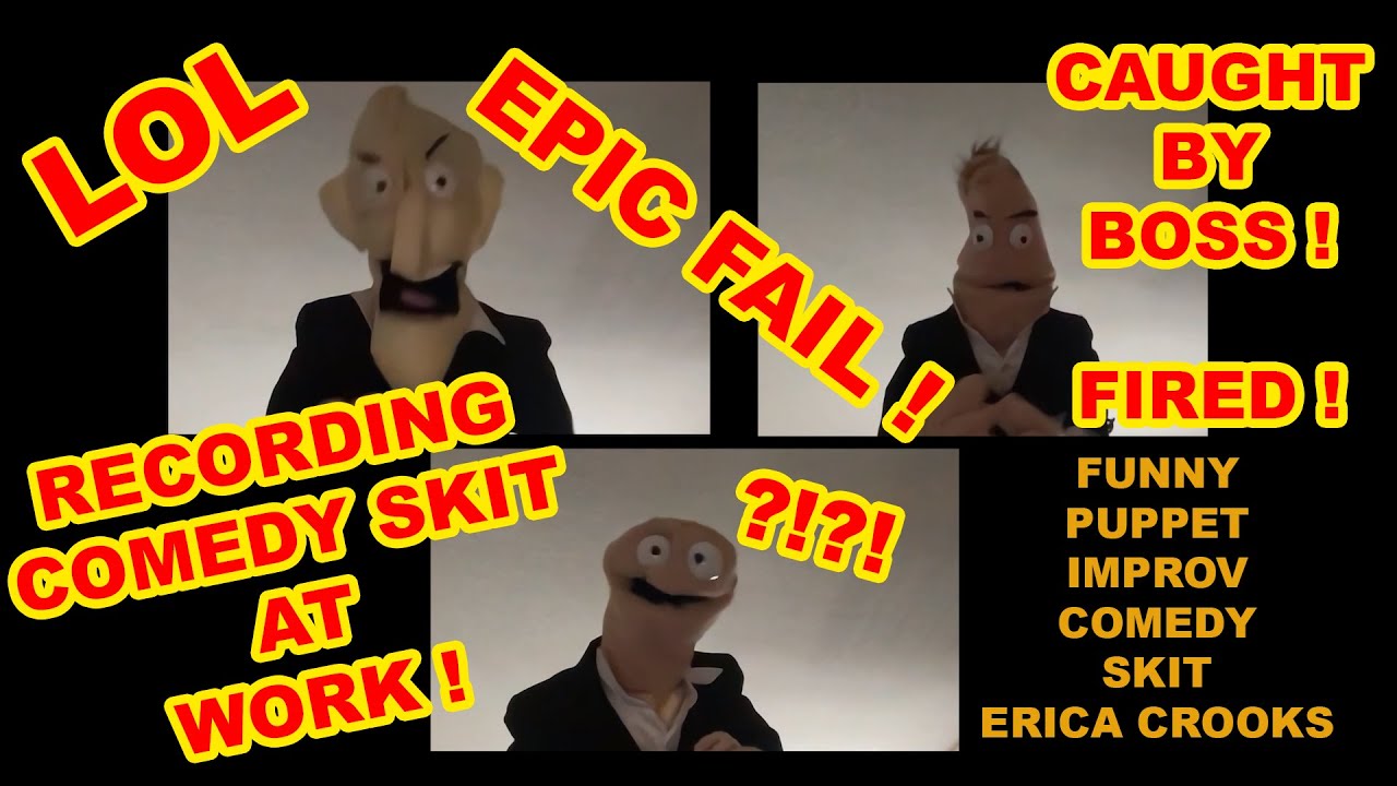 Funny job Interview comedy skit fail | hilarious puppet improv comedy ...