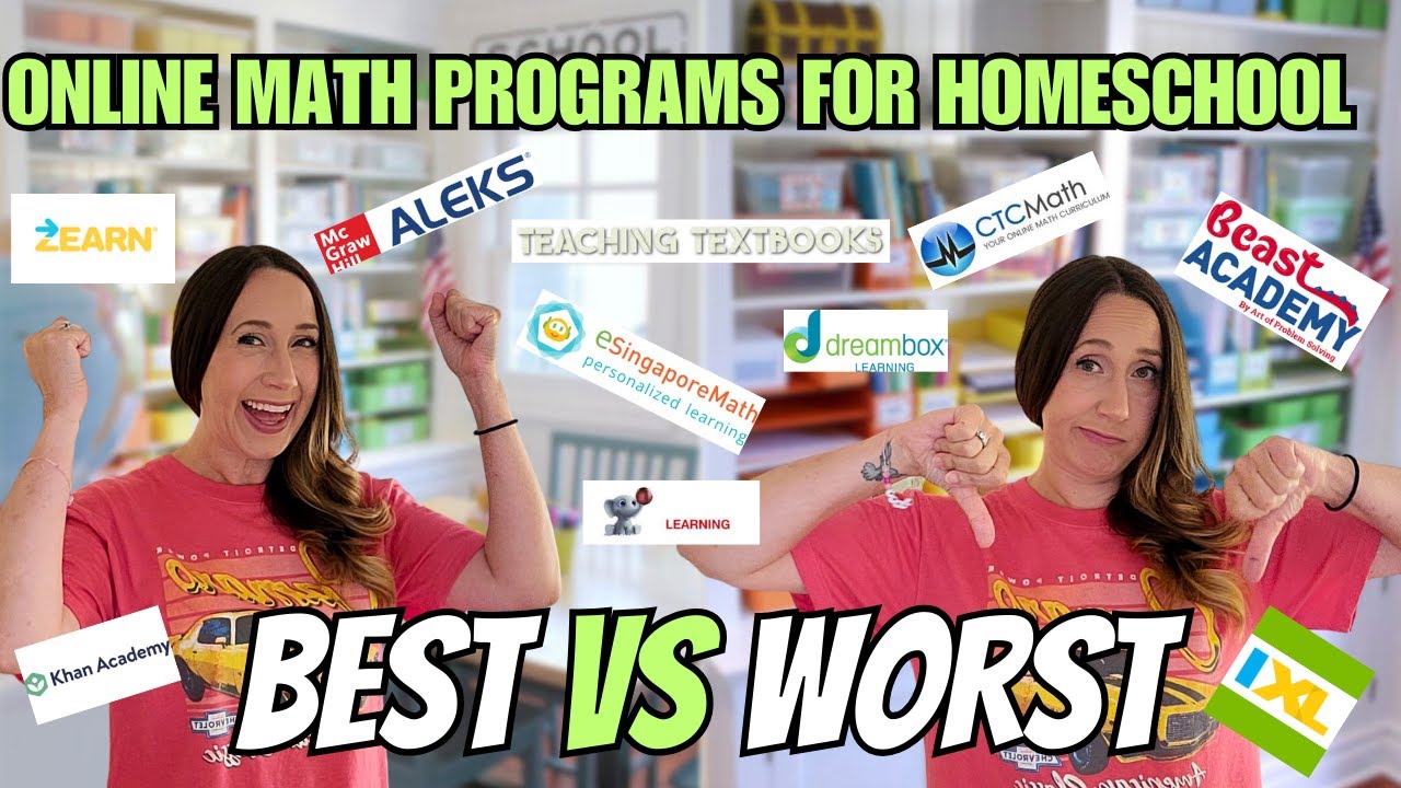 BEST ONLINE MATH PROGRAMS 10 Online Homeschool Math Curriculums For 