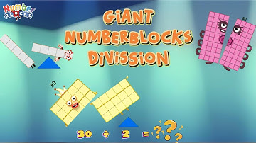 🔢 DELEN MET GROTE GETALBLOKKEN 🧱 KLEINE EN GROTE GETALLEN DELEN 💥 LEER TELLEN 🎓 COLORART_ID