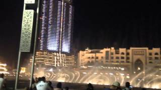 Dubai fountain show