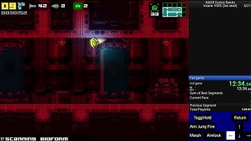 AM2R 100% Insane Fusion Rando+ in 1:16:22 (Set seed)