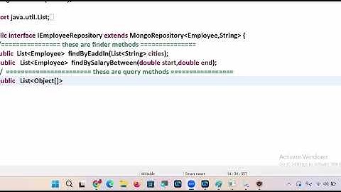 mongoDB Query Imple