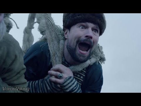 Полёт Ивара Бескостного и Олега Вещего над Киевом | Викинги [S6E1] | LostFilm