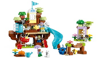 LEGO DUPLO 3-in-1 Treehouse Set | Demo & Review