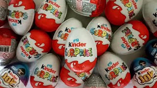 Lots Of Chocolate Eggs | The discovery of a Kinder Surprise ASMR.