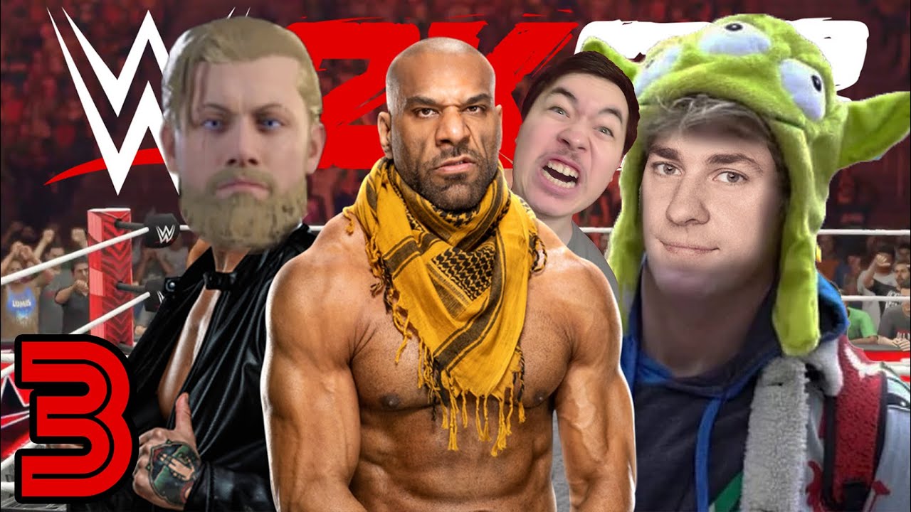 GLITCHY LADDERS WWE 2K23 Online Gameplay Episode 3 YouTube