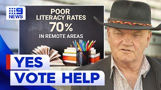 Indigenous educator calls for Yes vote to help improve literacy in youth | 9 News Australia
