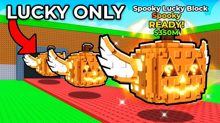 $0 To $1 Trillion Using SPOOKY ONLY LUCKY BLOCKS..