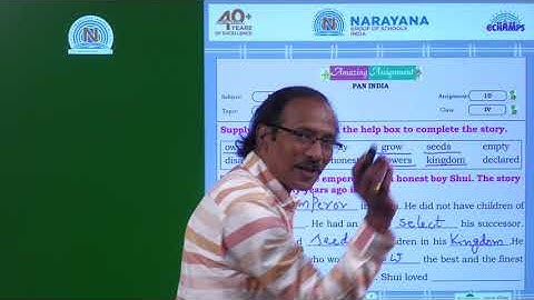 29TH JUL PAN INDIA CLASS IV ENGLISH ASSIGNMENT 10 KEY