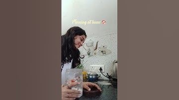 *Morning routine* at home 🏠 #shorts #minivlog #morningroutine #trending #viral