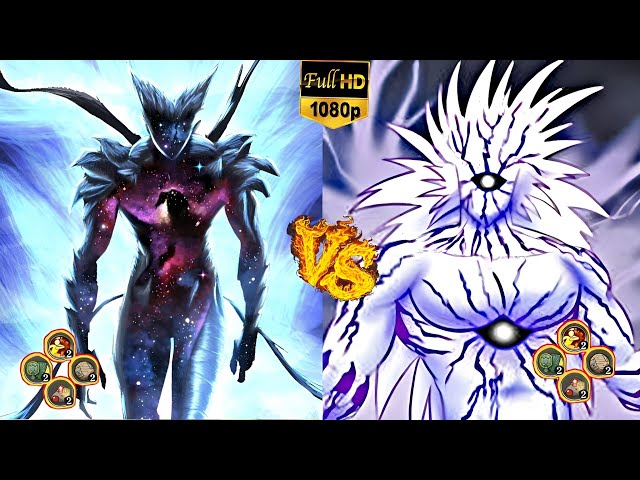 Monster Garou & Saitama vs Naruto Baryon & Isshiki - Mugen 