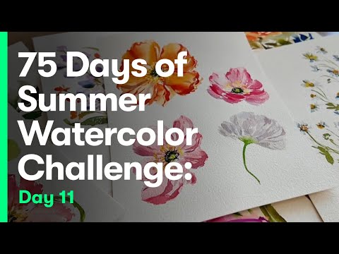75 Days of Summer Watercolor Challenge: Day 11