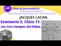 Lacan. Seminario 5. Clase 11. Los tres tiempos del Edipo.