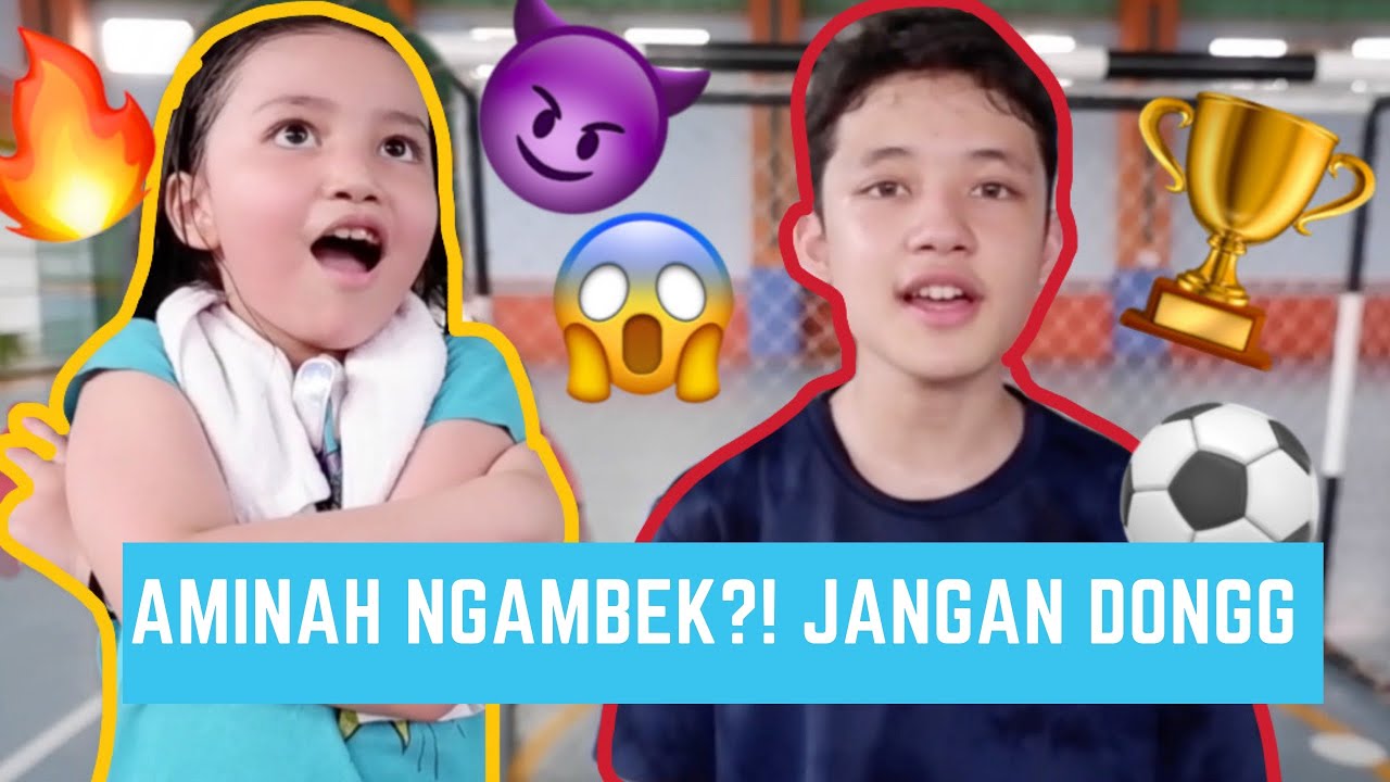 PERTANDINGAN SENGIT !!! AMINAH KECIL KECIL CABE RAWIT !!