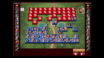 Mystery Player Stratego Tutorial Series(Flag up Front) Game 5 of 25