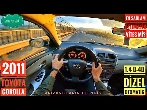 EN SAĞLAM OTOMATİK VİTES Mİ? | ARIZASIZLARIN EFENDİSİ 2011 TOYOTA COROLLA| 1.4 D-4D |GOPRO POV SÜRÜŞ