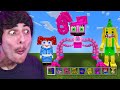 Je joue  un mode poppy playtime chapitre 2 minecraft cest trop bien