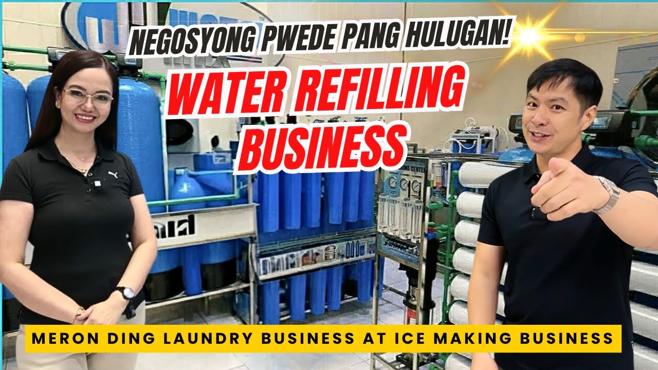PANGARAP MONG NEGOSYO! Water Refilling Station Business, Laundry Business, Ice Making Business atbp