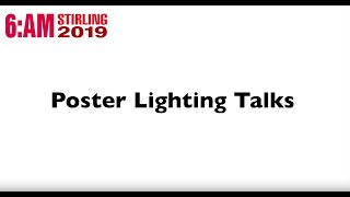 Poster Lightning Talks