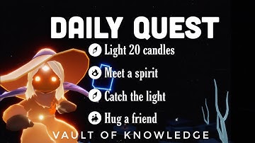 Daily Quest in Vault of Knowledge | sky children of the light | Noob Mode