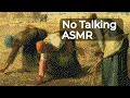 ASMR Sand Art | Millet's "The Gleaners" with Relaxing Ambient Sounds
