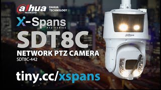 Dahua X-SPANS SDT8C-442 Network PTZ Camera : New Industry PoE++ Industry Game Changer