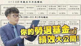 上班族必看！你的勞退基金績效大公開！175億進場護盤，委外投信買哪些？國慶變盤有機會嗎？2023/10/06【老王不只三分鐘】