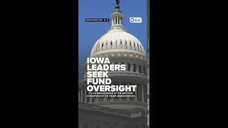 Sen. Grassley, Rep. Hinson say oversight needed in 'anti-weaponization fund'