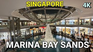 Exploring Marina Bay Sands: A Stroll Through Singapores Iconic Destination |  MBS Food Court Tour