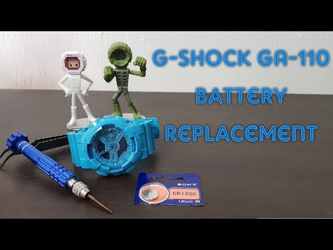 G-Shock | GA-110 Battery Replacement | Tutorial - YouTube