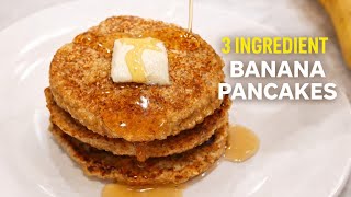 3-Ingredient Banana Pancakes That Actually Taste Amazing!