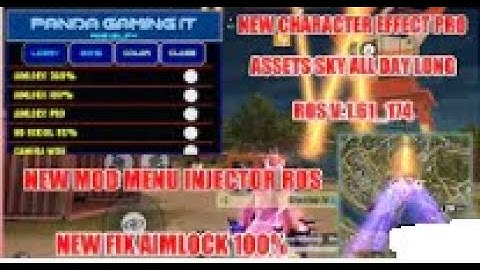 HACK RULE NEW UPDATE MOD MENU SCRIPT AIMLOCK ASSETS NIGHT SKY CHARACTER PINK|BYLorenzGamingYT