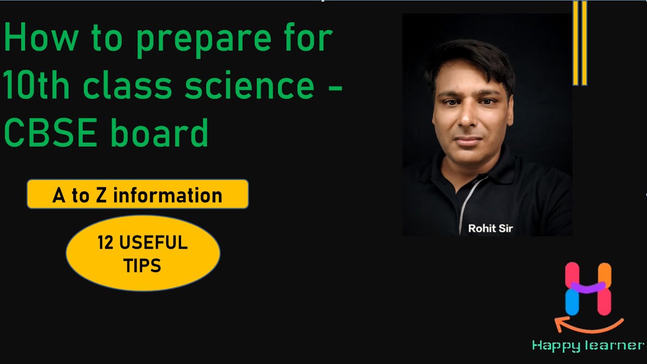 How to prepare for science class 10 cbse 2023 exam|class 10 science ki ...