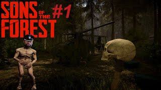 ВЫЖИВАНИЕ НА НОВОМ ОСТРОВЕ | кооперативное прохождение игры Sons of The Forest #1 |