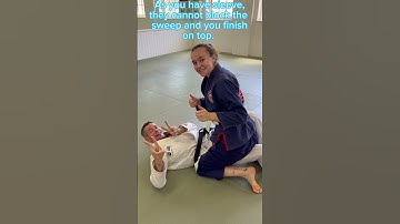 "Half Guard Sweep Mastery with Sas – Simple, Savage & Sas-Approved! 🥋💥"