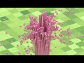 The Most Satifying ASMR Rigid Body Simulations in Blender #oddlysatisfying #asmr #shorts #minecraft