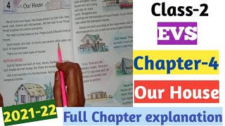 Class-2 "Our house" Chapter-4 EVS|| Full chapter explanation