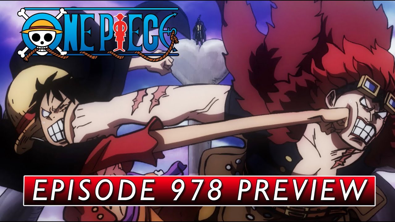 One Piece Episode 978 Preview The Worst Generation Charges In The Battle Of The Stormy Sea Youtube