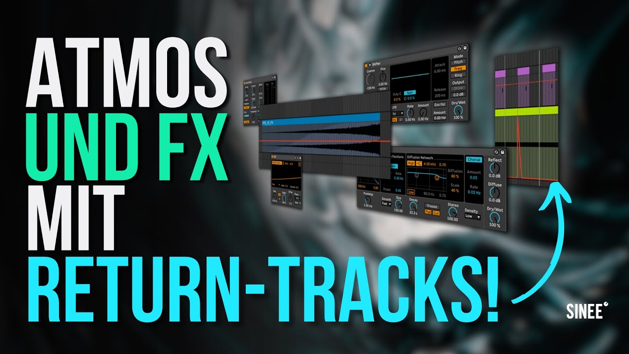 Raw & Hypnotic Techno Sound Design - Atmos & FX mit Return Spuren