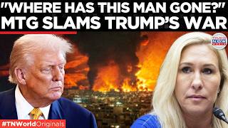 MAGA REVOLT: Marjorie Taylor Greene Attacks "America Second", Slams Trump Over Iran War |US-Iran War