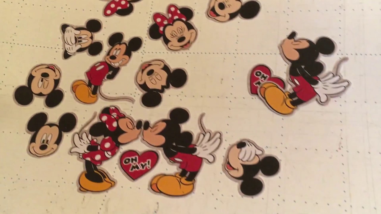 DIY Mickey Mouse Coasters using Disney ScanNCut DX SDX230D Innov