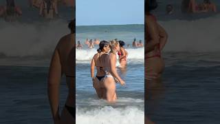 🇦🇷 Mar Del Plata Beach A Cool Day Argentina