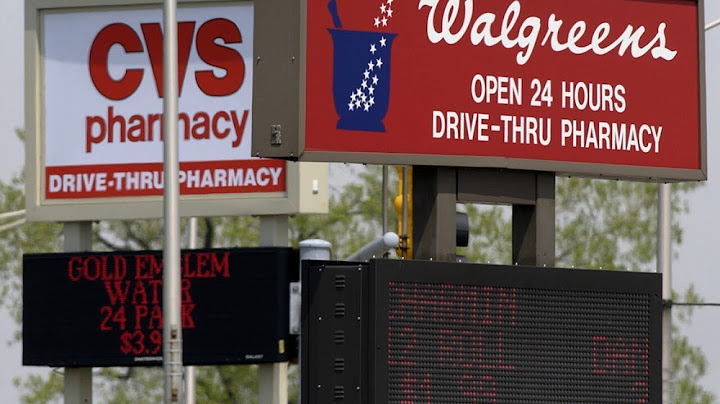 Why are so many CVS, Rite Aid and now Walgreens stores closing?