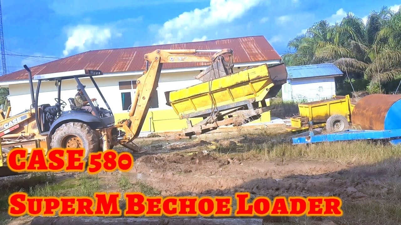 Bechoe Bechoe loader Case superM580 - YouTube