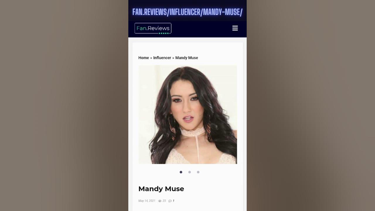 Mandy Muse Content Review YouTube