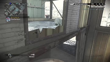 OMG! Cod Ghosts Infected Insane Killcam Crossmap!!! Best ever Killcam crossmap?