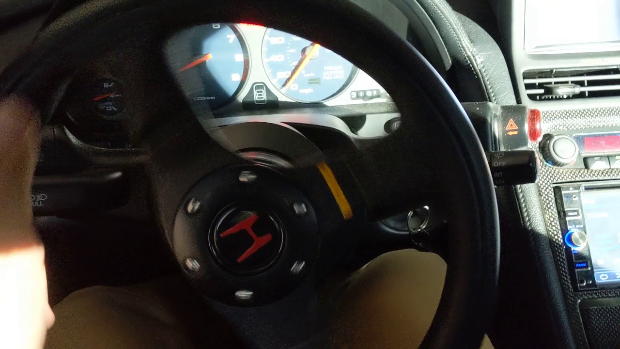 Acura NSX Steering Wheel Click YouTube