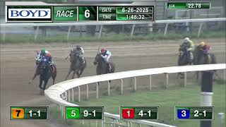 RACE 6 PROGRAM 6 26 2025